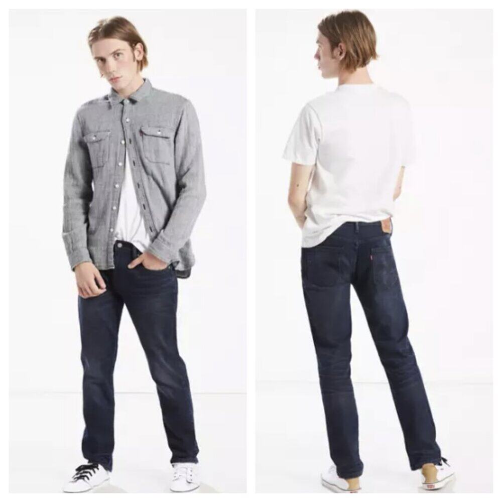 Levi's Men's 512 Slim Taper Fit Jean Dark Wash Size 31x32
